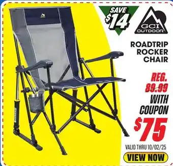 Big 5 GCI Outdoor RoadTrip Rocker Chair offer