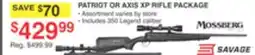 Dunham's Sports PATRIOT OR AXIS XP RIFLE PACKAGE offer
