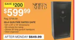 Dunham's Sports SPORTS AFIELD 30+4 GUN FIRE RATED SAFE offer