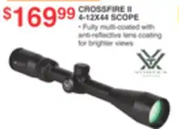 Dunham's Sports CROSSFIRE II 4-12X44 SCOPE offer