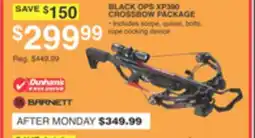 Dunham's Sports BLACK OPS XP390 CROSSBOW PACKAGE offer