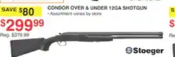 Dunham's Sports STOEGER CONDOR OVER & UNDER 12GA SHOTGUN offer