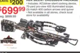 Dunham's Sports WICKED RIDGE RDX SILENT CROSSBOW PACKAGE offer