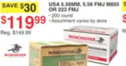 Dunham's Sports USA 5.56MM, 5.56 FMJ M855 OR 223 FMJ offer