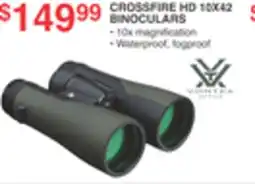 Dunham's Sports CROSSFIRE HD 10X42 BINOCULARS offer