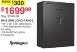 Dunham's Sports REMINGTON 80+8 GUN LONG RANGE offer