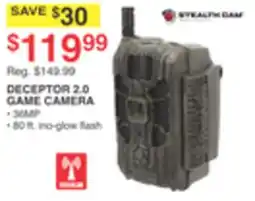 Dunham's Sports DECEPTOR 2.0 GAME CAMERA offer