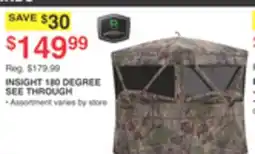 Dunham's Sports INSIGHT 180 DEGREE SEE THROUGH offer