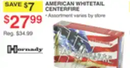 Dunham's Sports AMERICAN WHITETAIL CENTERFIRE offer