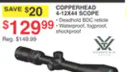 Dunham's Sports 4-12X44 SCOPE offer
