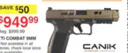 Dunham's Sports TTI COMBAT 9MM offer