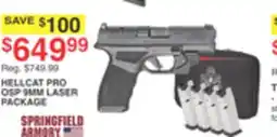 Dunham's Sports HELLCAT PRO OSP 9MM LASER PACKAGE offer