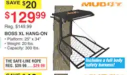 Dunham's Sports BOSS XL HANG-ON offer