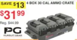 Dunham's Sports 4 BOX 30 CAL AMMO CRATE offer