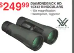 Dunham's Sports DIAMONDBACK HD 10X42 BINOCULARS offer