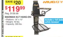 Dunham's Sports MUDDY MADMAN XLT HANG-ON offer