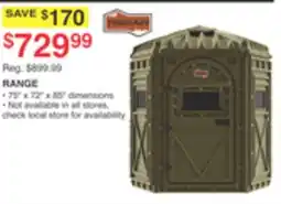 Dunham's Sports RANGE offer