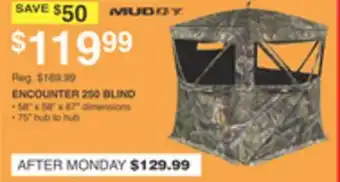 Dunham's Sports MUDDY ENCOUNTER 250 BLIND offer