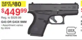 Dunham's Sports G43 OR G43X 9MM offer