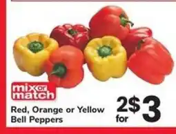 Safeway Bell Peppers offer