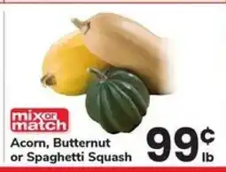Safeway Acorn, Butternut or Spaghetti Squash offer