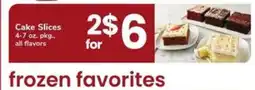 Safeway Cake Slices offer