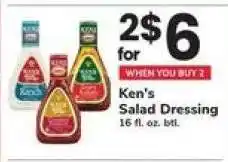 Safeway Ken's Salad Dressing offer