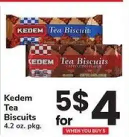 Safeway Kedem Tea Biscuits offer