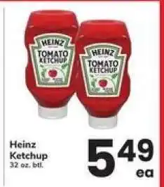 Safeway Heinz Ketchup offer
