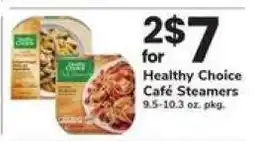 Safeway Healthy Choice Café Steamers offer