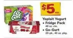 Safeway Yoplait Yogurt offer
