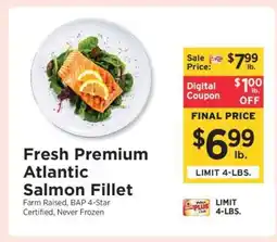 ShopRite Fresh Premium Atlantic Salmon Fillet offer
