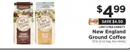 ShopRite New England Ground Coffee offer