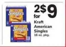 Safeway Kraft American Singles offer