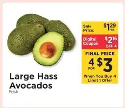 ShopRite Large Hass Avocados offer