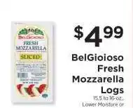 ShopRite BelGioioso Fresh Mozzarella Logs offer