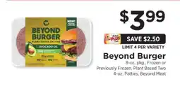 ShopRite Beyond Burger offer