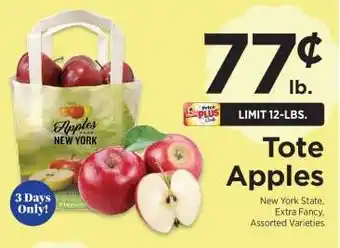 ShopRite Tote Apples offer