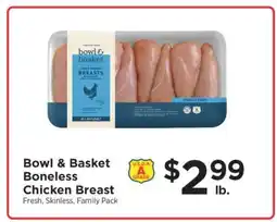 ShopRite Bowl & Basket Boneless Chicken Breast offer