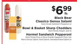 ShopRite Black Bear Classico Genoa Salami offer