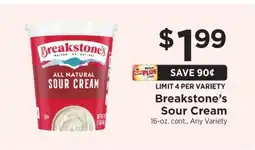 ShopRite Breakstone's Sour Cream offer