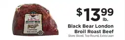 ShopRite Black Bear London Broil Roast Beef offer