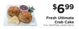 ShopRite Fresh Ultimate Crab Cake offer