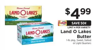 ShopRite Land O Lakes Butter offer