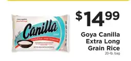 ShopRite Goya Canilla Extra Long Grain Rice offer
