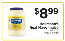 ShopRite Hellmann's Real Mayonnaise offer