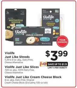 ShopRite Violife Your Choice offer