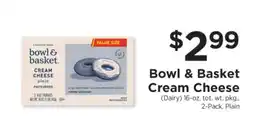 ShopRite Bowl & Basket Cream Cheese offer
