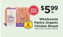 ShopRite Wholesome Pantry Organic Chicken Breast offer