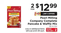 ShopRite Pearl Milling Company Complete Pancake & Waffle Mix offer